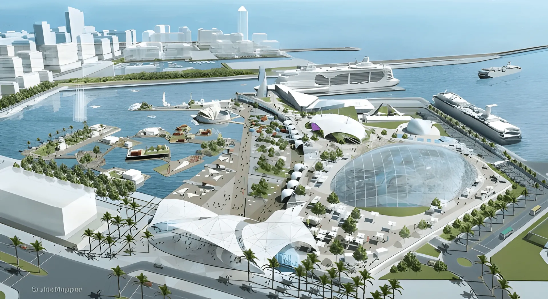 Doha Port Redevelopment - Qatar